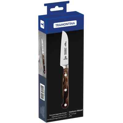 Кухонний ніж Tramontina Century Wood для овочів 76 мм (21530/193) Вінниця