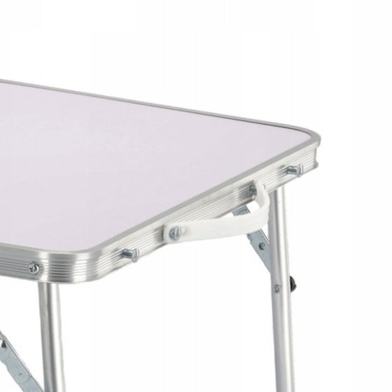 Стіл туристичний Chomik Garden Line HOLMEN 60x40x26,5см складаний білий Киев