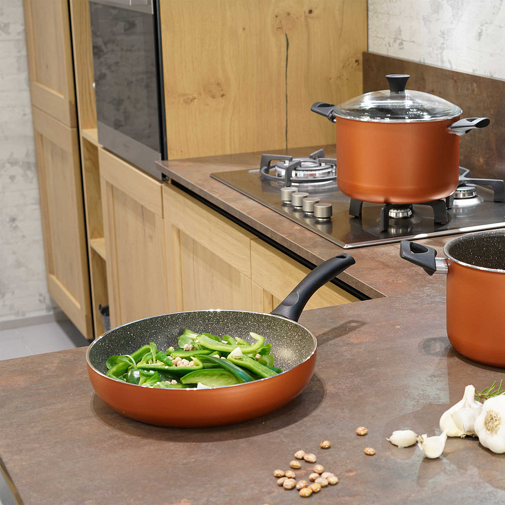 Сковорода Flonal Pepita Granit 28 см (PGFPB2850) Киев - изображение 8