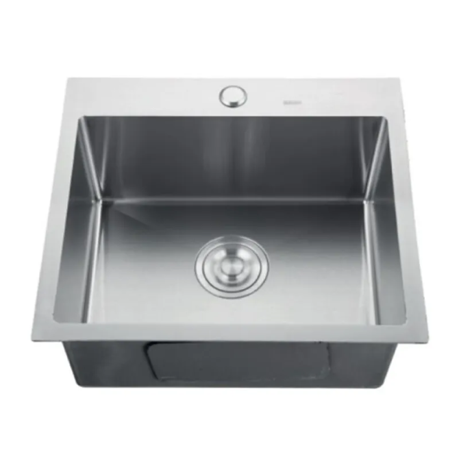 Мойка Zerix ZH5045-215.SUS304 (3.0/0.8) 500Х450 из нержавеющей стали SUS304 (MX1579) Киев - изображение 1