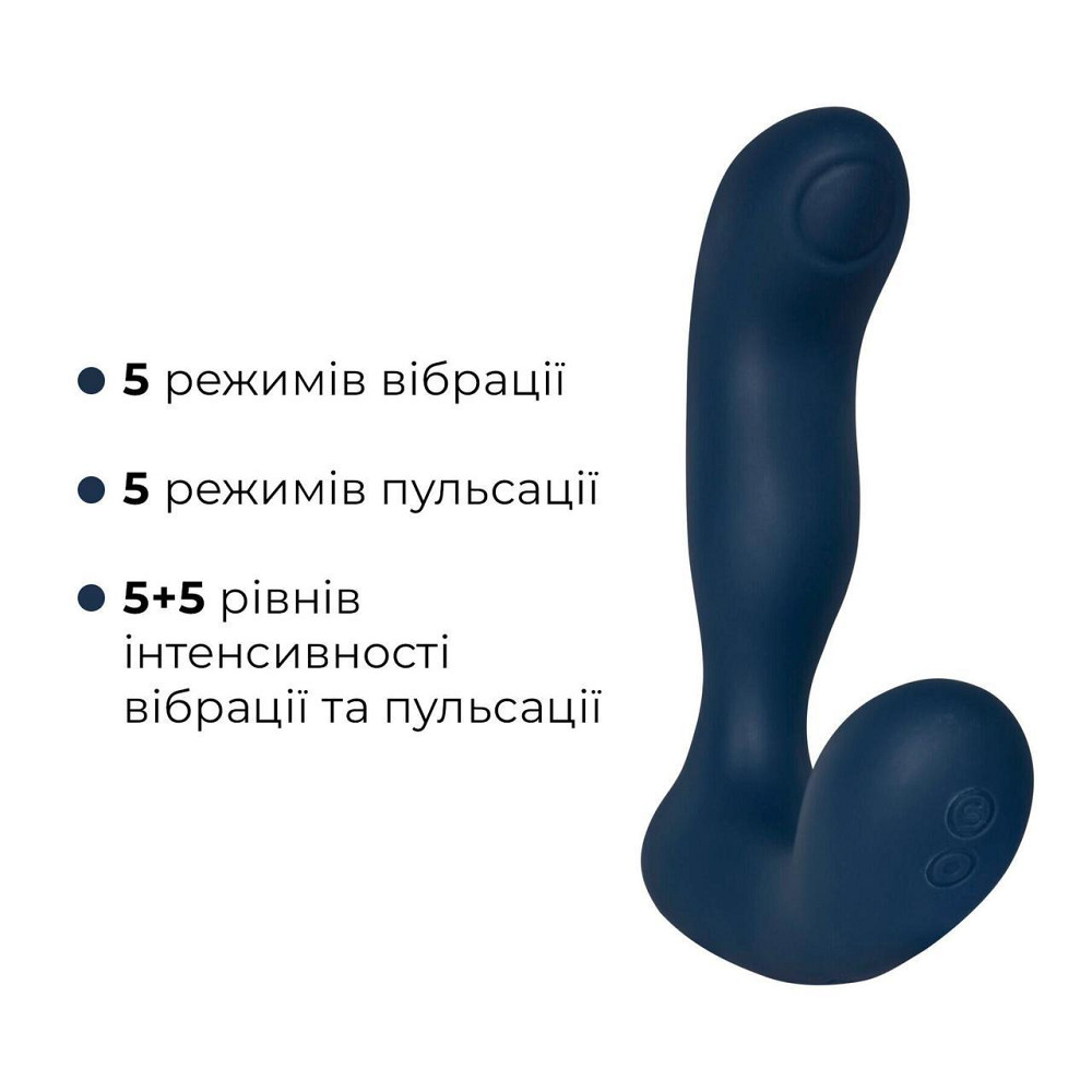 Інтерактивний масажер простати з пульсацією на кінчику головки Svakom Iker Neo Sex Aura Київ - фото 4