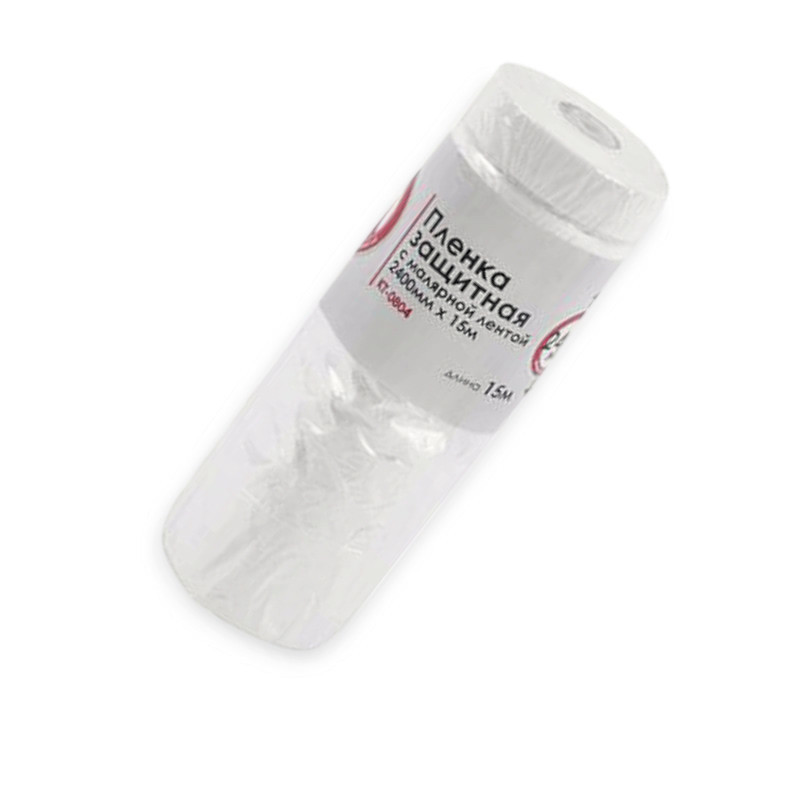 Пленка малярная с малярной лентой 2,4м х 15м Мукачево - изображение 2