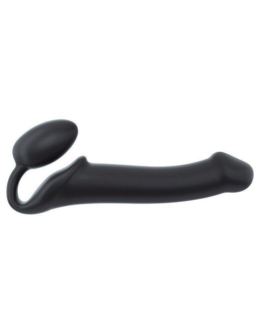 Безремневой страпон Strap-On-Me Black XL, полностью регулируемый, диаметр 4,5см Sex Aura Киев - изображение 2