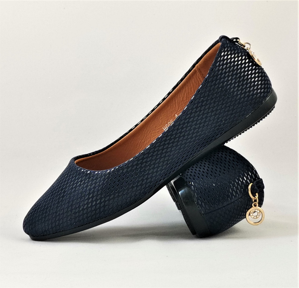 Женские Балетки Синие Мокасины Туфли (размеры: 36,37,38,39) - 05-4 Днепр - изображение 4