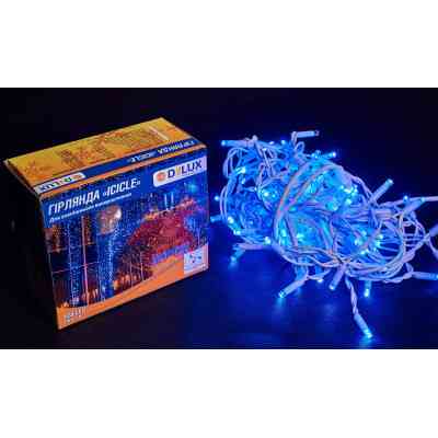 Гірлянда Delux ICICLE flash 108LED 2 х 1 м синій / білий IP44 EN (90012945) Вінниця