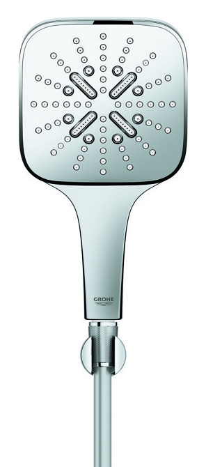 Душовий набір з тримачем, 3 режими струменя Grohe Rainshower SmartActive   ( 26589000 ) 28967 Харків - фото 4
