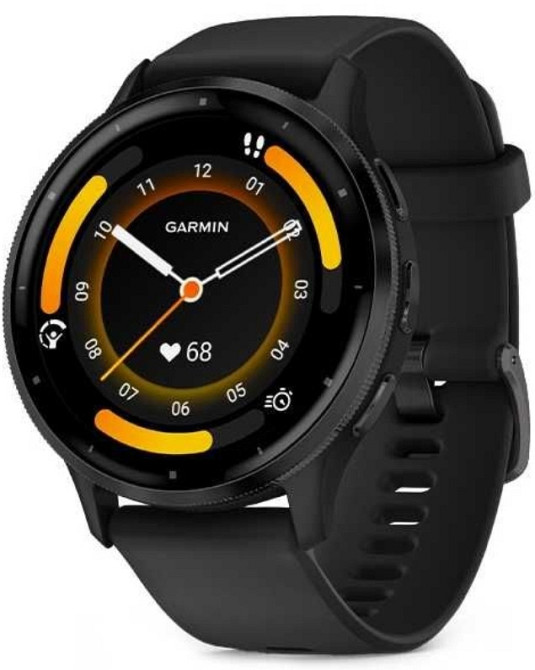 СМАРТ - Часы: Garmin Venu 3 Slate S. Steel Bezel w. Black Case. Киев - изображение 3