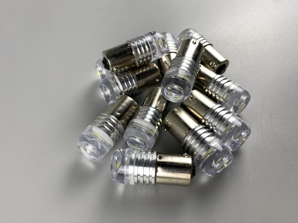 Лампа LED стоп-сигнал покажчик повороту 12V цоколь 1141 BAU15s лампи для додаткового освітлення авто Мукачево - фото 9