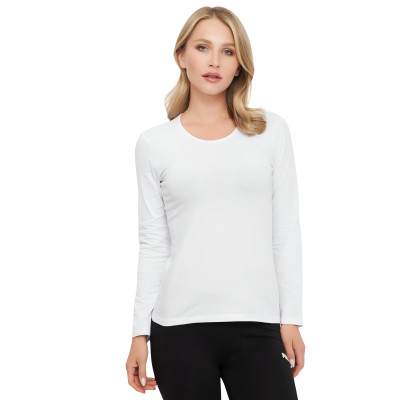 Лонгслів Kappa T-shirt Manica Lunga Girocollo K2601 Bianco білий S (8054954012710) Вінниця - фото 1