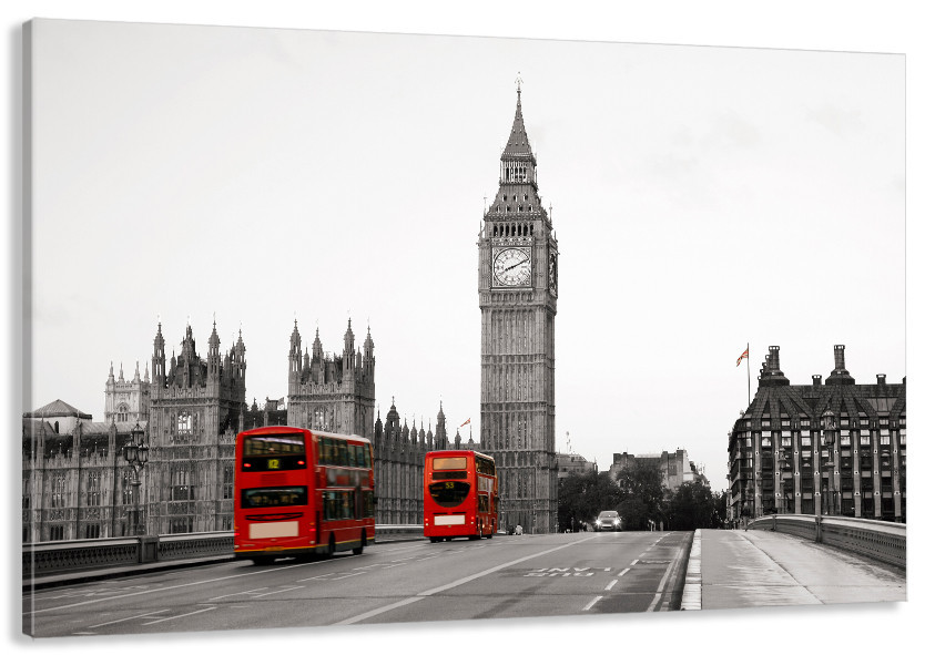 Картина холст в гостиную / спальню   Лондон     MLP_138 40x80 см Киев - изображение 1