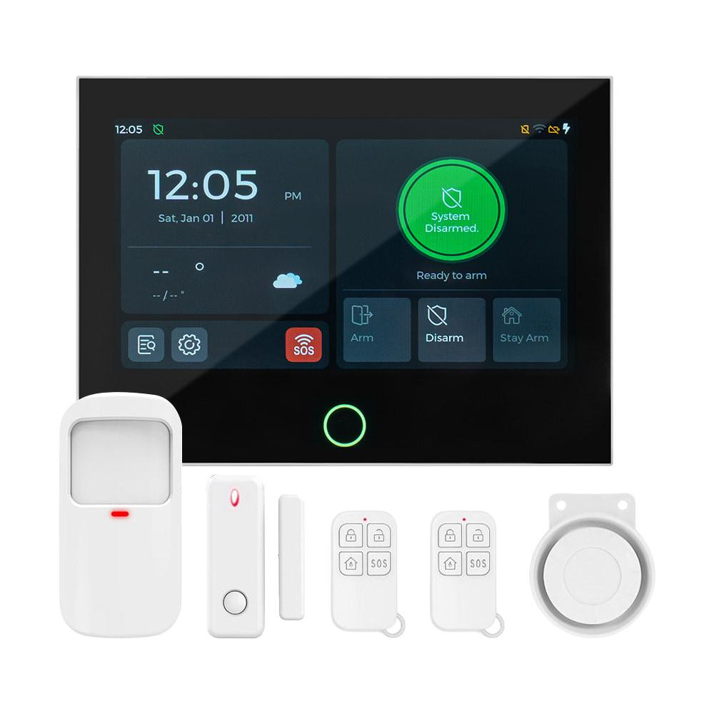 Комплект бездротової сигналізації Trinix TRX-4G-Kit(LCD)(WiFi) з WiFi та 4G LTE (27-00068) Киев - изображение 1