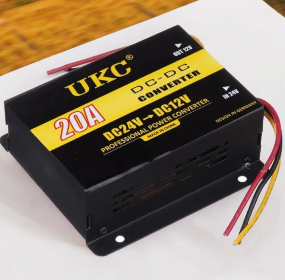 Автомобильный Преобразователь DC/DC 24v-12v 20A Одесса - изображение 1
