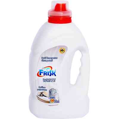 Гель для стирки Frisk White для белых тканей 2 л (4820197120369) Винница