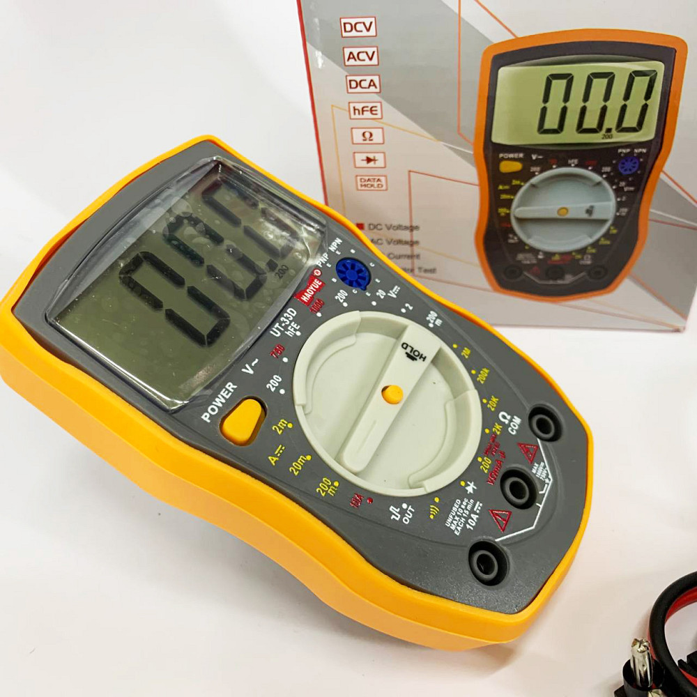 Мультиметр цифровий тестер амперметр, Мультиметри для роботи, Мультиметр індикатор напруги MI-11 Львів - фото 6