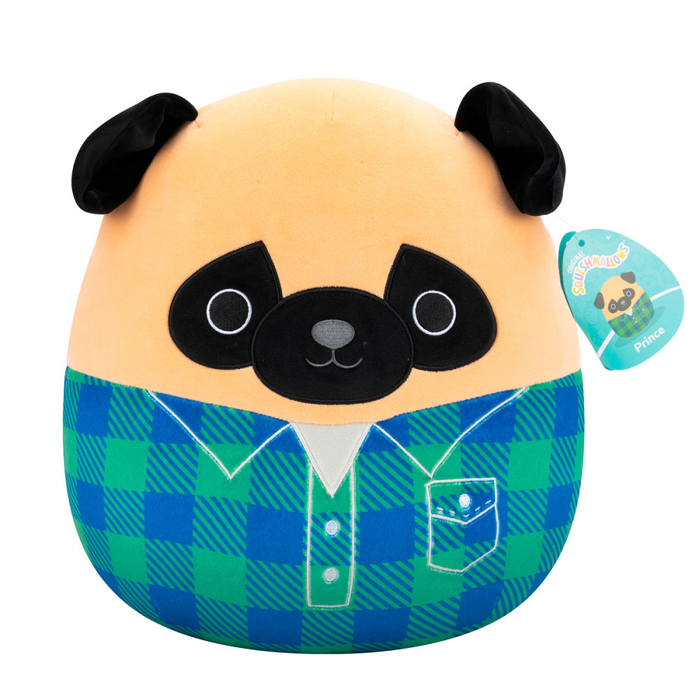 М'яка іграшка Squishmallows – Мопс Принц (30 cm) Днепр - изображение 7