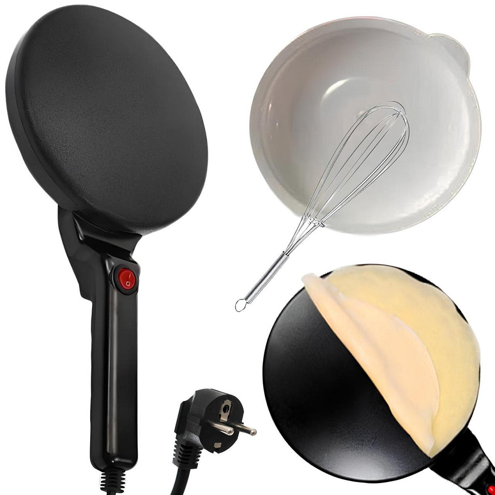 Млинниця електрична заглибна 7 дюймів(20см),600Вт,від мережі,LY-456 SBR Київ - фото 1