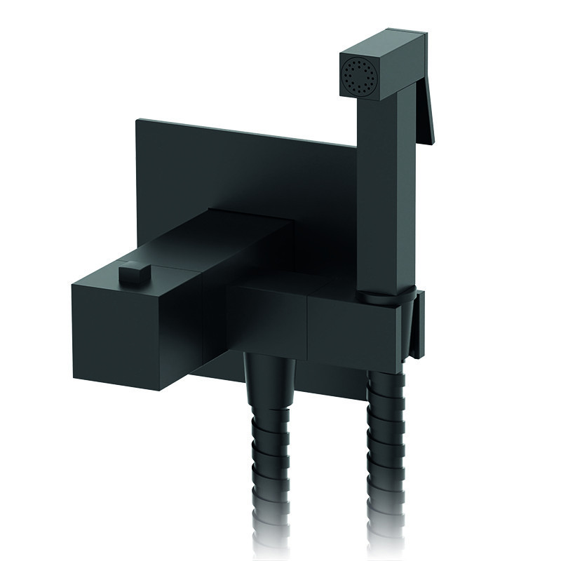 Термостатичний вбудований змішувач для біде Koer KB-24011-05 (Колір чорний) (KR4735) Чернівці - фото 1