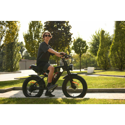 Електровелосипед 2E EB11 20", Червоно-чорний (EB11) Вінниця - фото 7