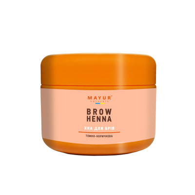 Хна Mayur для брів Темно-коричнева 10 г (4820189560425) Вінниця - фото 1