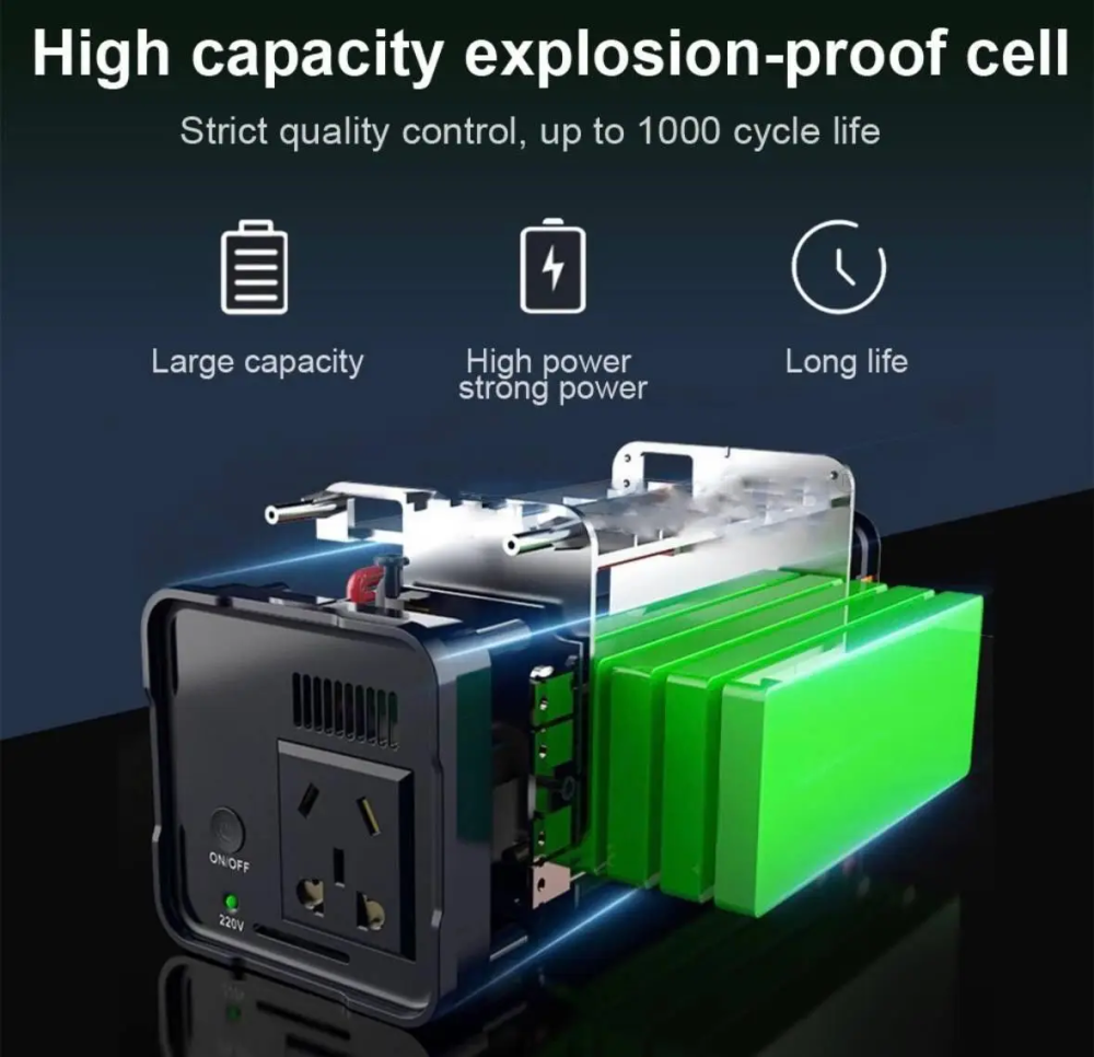 Портативная электростанция 200W 225Wh LiFePO4 Винница - изображение 8