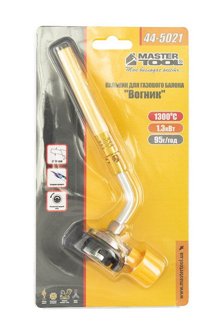 Горелка для газового баллона MASTERTOOL 