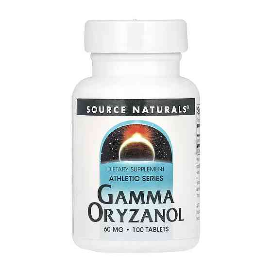 Гамма-оризанол Source Naturals Gamma Oryzanol 60 мг 100 таблеток Луцк