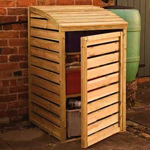 Бокс для сміттєвого бака "Кунда" сієна Миколаїв - фото 1