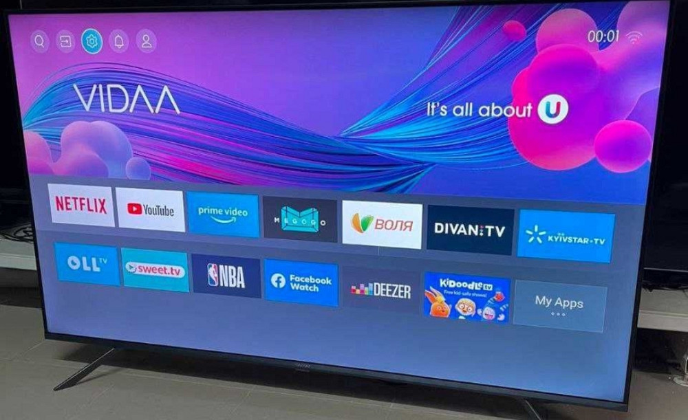 Телевізор Безрамний: 58" (2023) 4K UHD, Smart HISENSE 58E61KT, Новий! Харків - фото 2