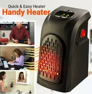 Портативний Керамічний обігрівач HANDY HEATER 400Вт 2 РЕЖИМА РОБОТИ 4445 Одеса
