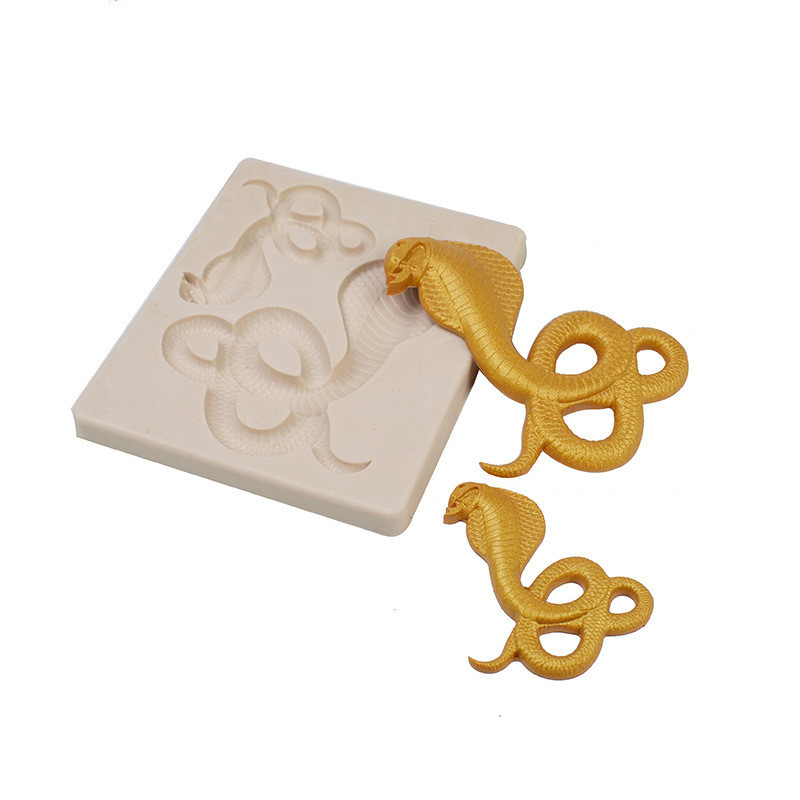 Силиконовая форма Кобра 125 на 105 мм серый Киев - изображение 8