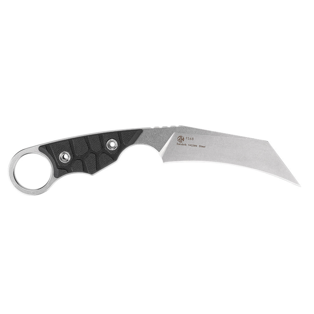 Ніж фіксований туристичний Ruike FS68, (8.6 см) 14C28N / G10 чорний Киев - изображение 17