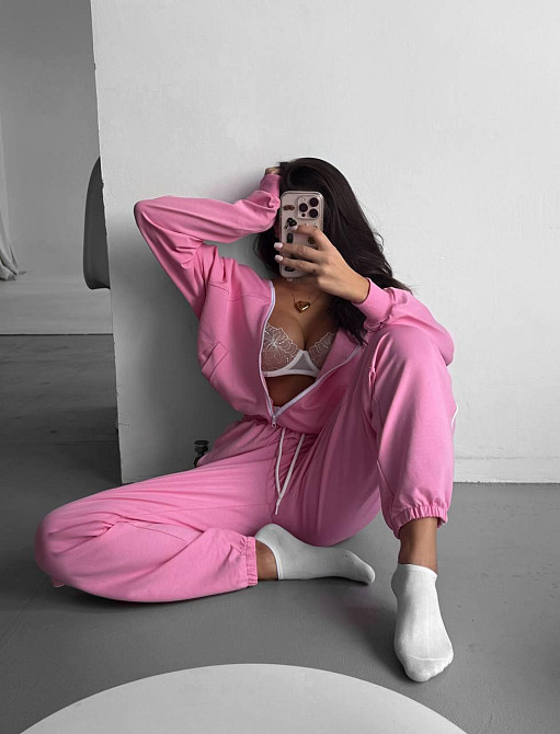 Жіночий стильний спортивний костюм із турецької двонитки 46/48 Одеса - фото 3