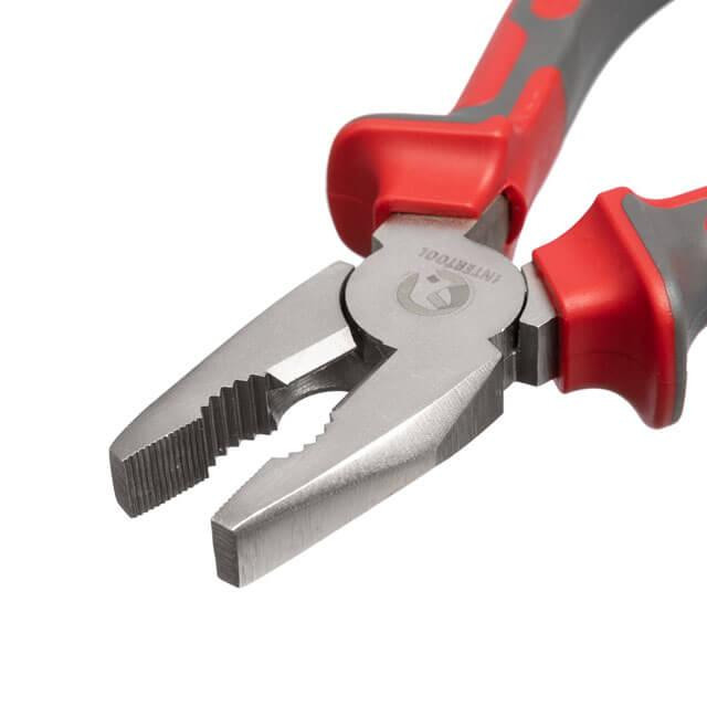 Плоскогубці, 160 мм, С55 INTERTOOL HT-0104 Київ - фото 4