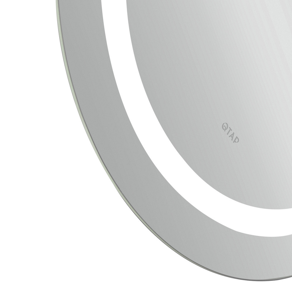 Дзеркало Qtap Gemini 500х700 з LED-підсвіткою Touch, з антизапотіванням, з димером, рев. темп. кольору (3000-6500K) Reverse Київ - фото 16
