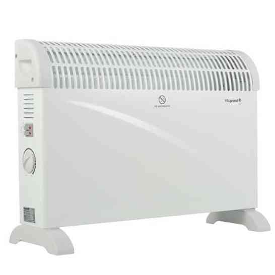 Бытовой обогреватель для квартиры Vilgrand VCH7126 2 кВт, Мощный электрический конвектор для дома ZF-42 Львов