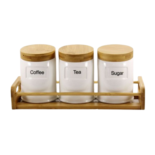 Набір ємностей для сипучих продуктів 3шт 600мл Interos PJ01783 Житомир