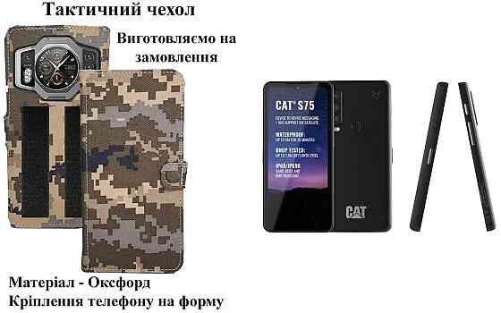 Тактический чехол для Blackview P10000, P10000 Pro, крепится к снаряжению на липучке Киев