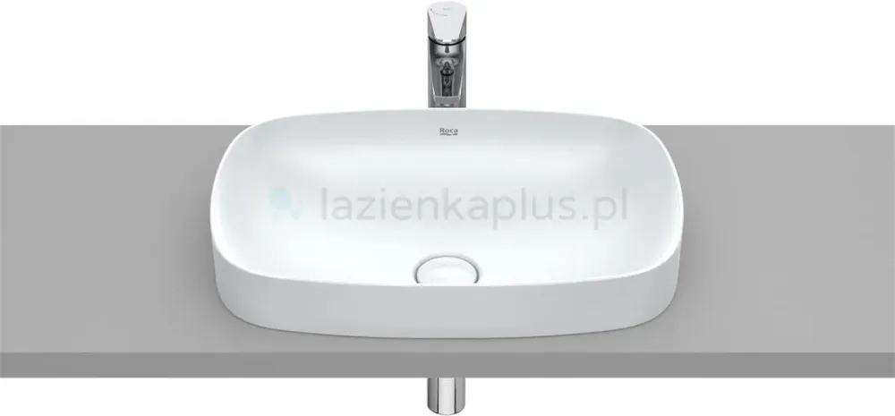 Раковина  Roca Inspira 55X37Cm Soft Fineceramic Perłowy (A327504630) Київ - фото 1