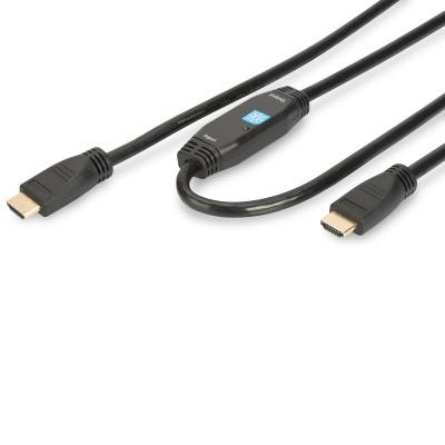 Кабель мультимедийный HDMI M to HDMI M 30.0m Digitus (AK-330105-300-S) Винница - изображение 1