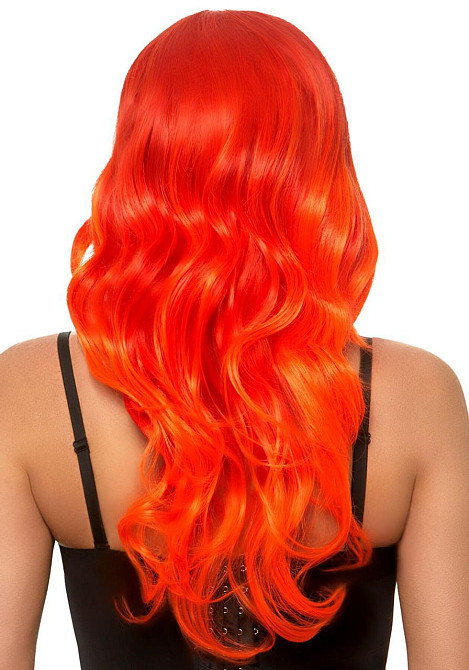Руда перука омбре Leg Avenue Ombre long wavy wig, довга, локони, 61 см Sex Aura Київ - фото 2