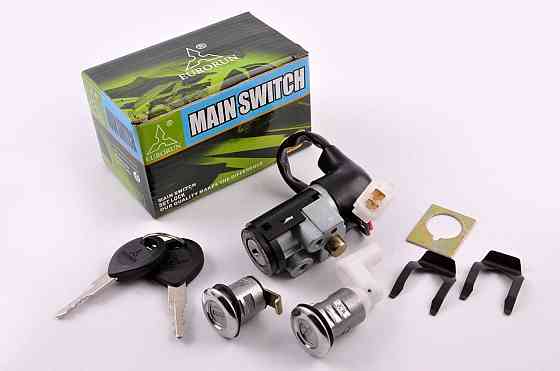 Замок зажигания (комплект) скутер Хонда Дио Live AF34 (2 провода) Мукачево