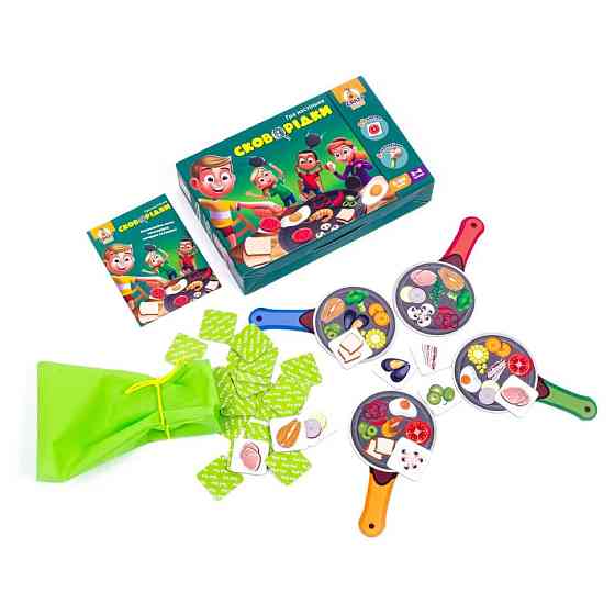 Настольная игра на скорость Сковородки VT2309-01 на укр. языке Винница