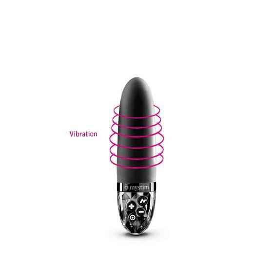 Вібратор з електростимуляцією Mystim Sleak Freak Black Edition Sex Aura Київ
