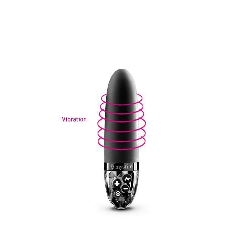 Вібратор з електростимуляцією Mystim Sleak Freak Black Edition Sex Aura Київ - фото 6