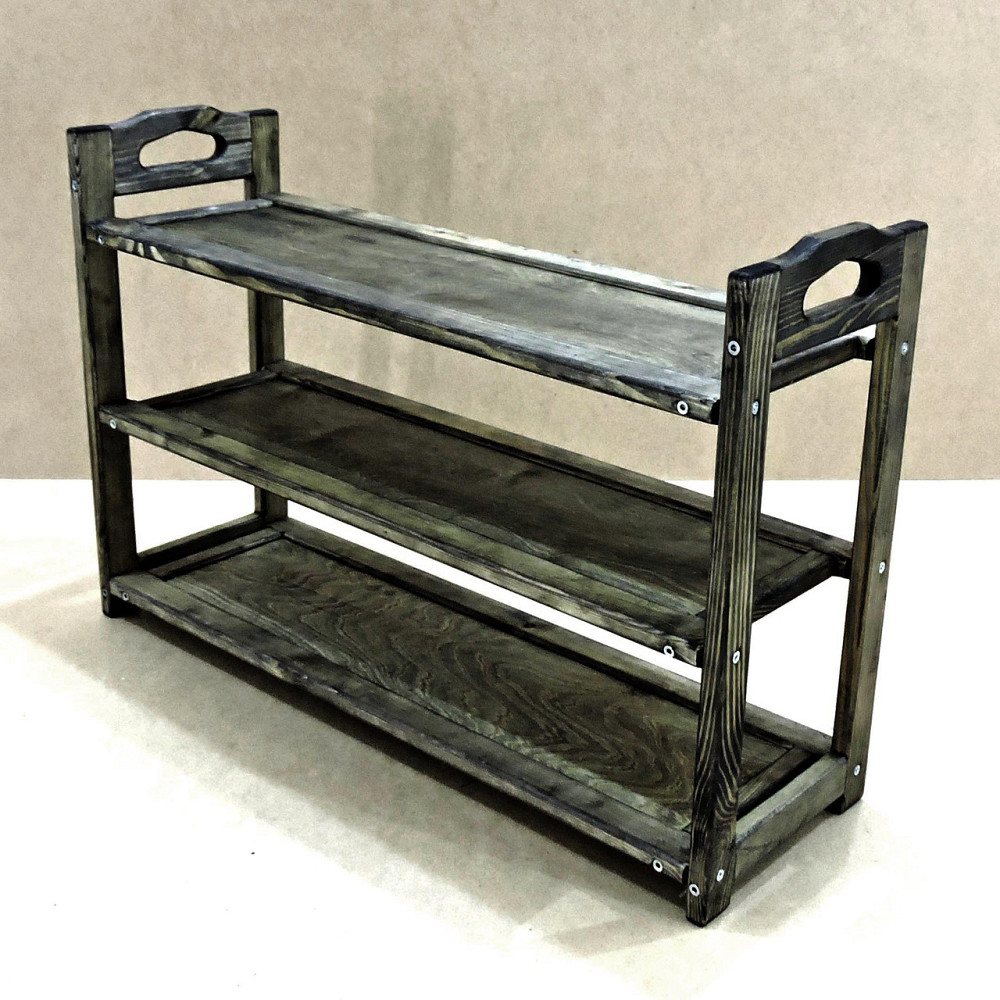 Полиця для взуття "Делемон 79х52" мокко Миколаїв - фото 1