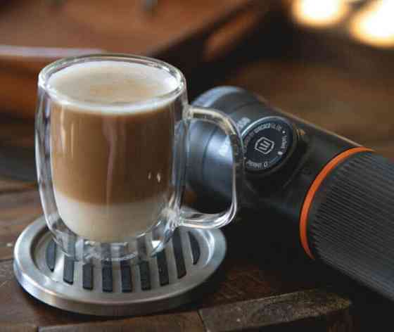 Набір аксесуарів DG Kit 140мл для кавоварки Wacaco Nanopresso чашка та адаптер для капсул Чорний Київ