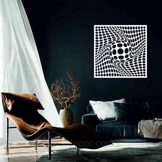 Декоративне настінне Панно «Ілюзія», Декор на стіну Київ