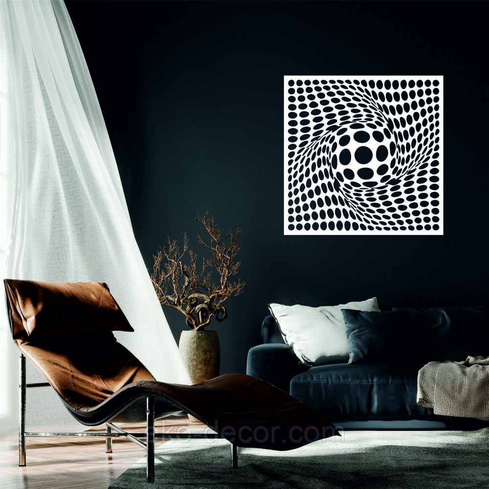 Декоративне настінне Панно «Ілюзія», Декор на стіну Київ - фото 1