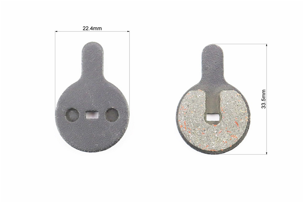 Гальмівні колодки Disk-brake (Kugoo G2 Pro, Bolids Boli-BB8, YINXING), чорні YL-1057 Київ - фото 2