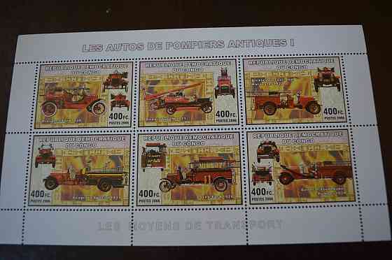 Коно. Марки. Транспорт. Блок. 2006 рік (А-23) Полтава